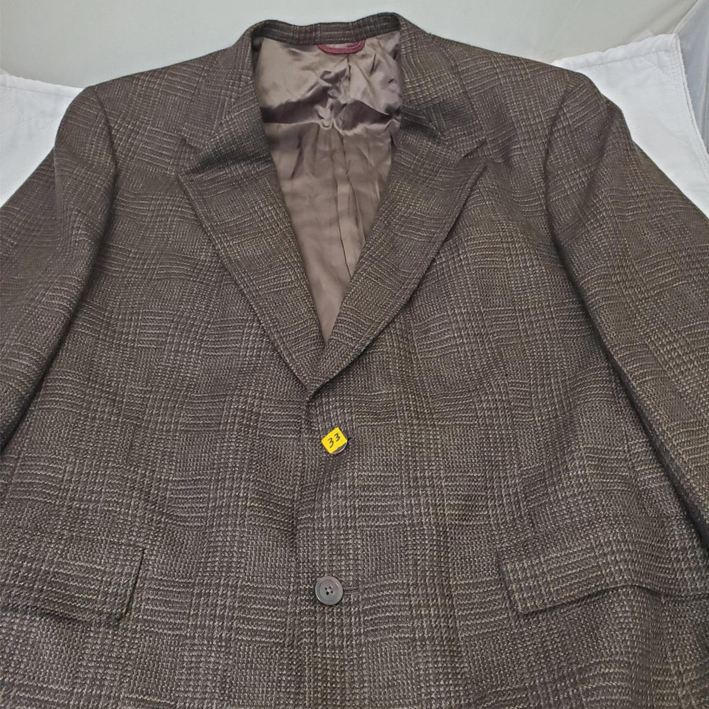 Hart Schaffner Marx Men's textured Blazer Suit Jacket Sport Coat 46L
