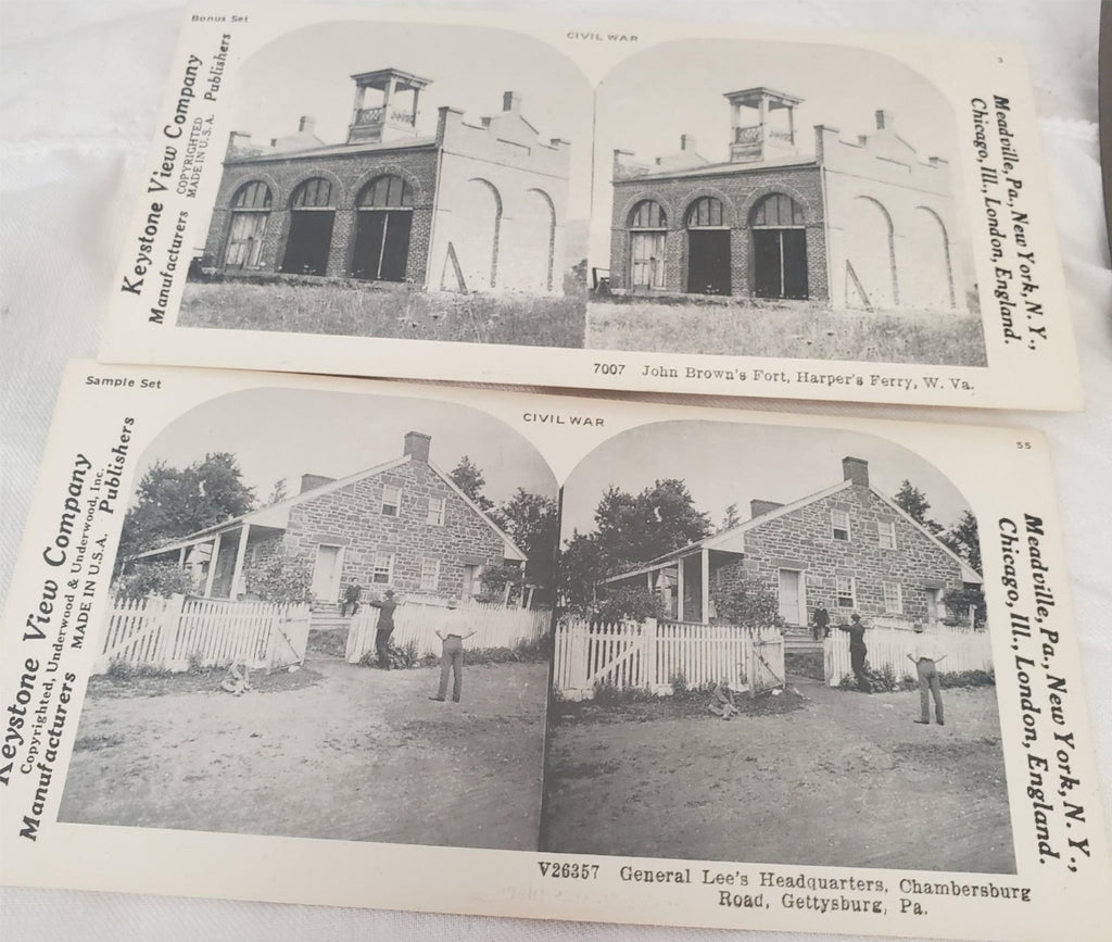 Vintage 1865 Holmes Stereoscope Stereo Classics Photo View Cards 59 Cards
