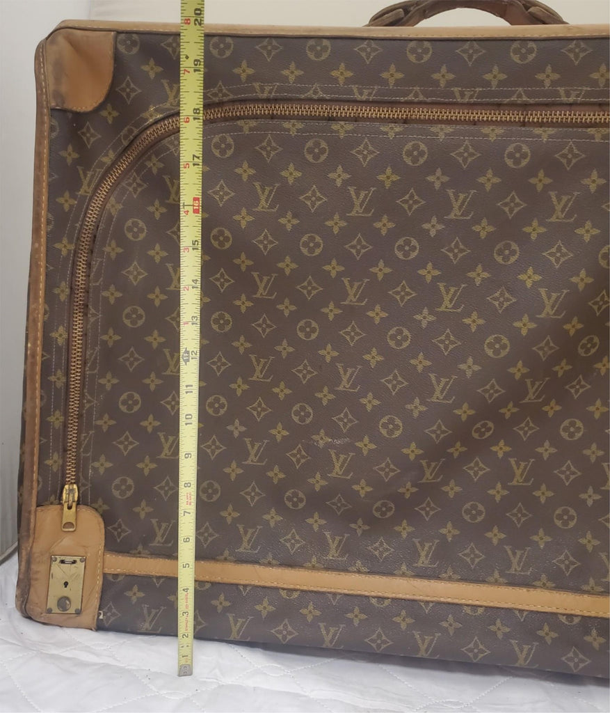 Rare Vintage Louis Vuitton Vachetta Leather Suitcase