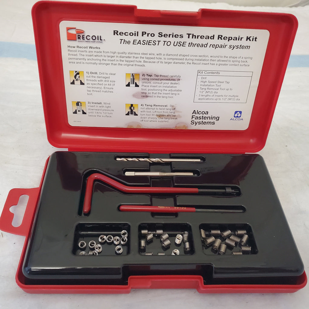 Recoil Quality Thread Insert Systems Pro Series Thread Repair Kit