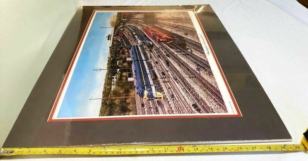 Mainline Memories 'Washington Terminal 1951 ' Railroad Art
