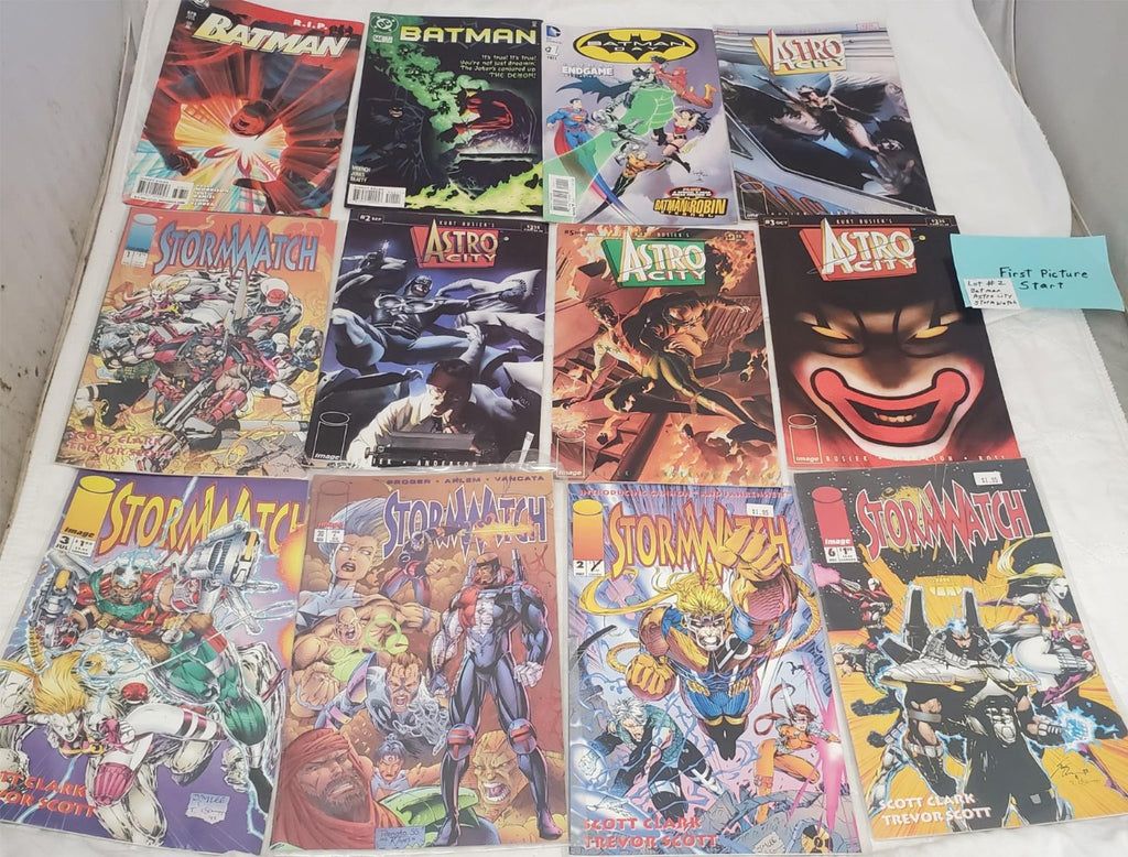  Lot of 12 Assorted Batman, Astrocity & Stormwatch Comic Books #2