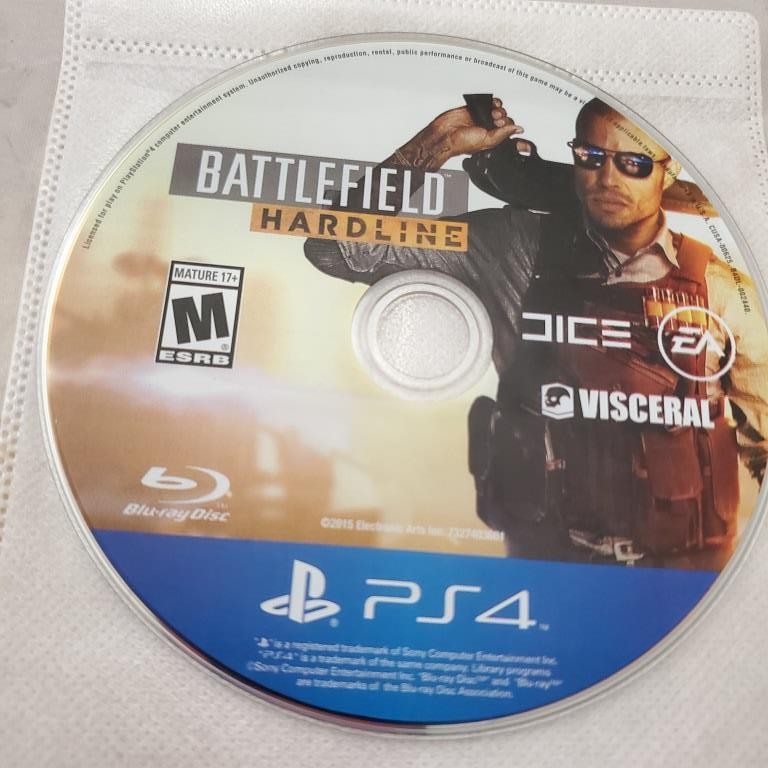Battlefield Hardline PS4 Sony PlayStation 4 Video Game Disc Only