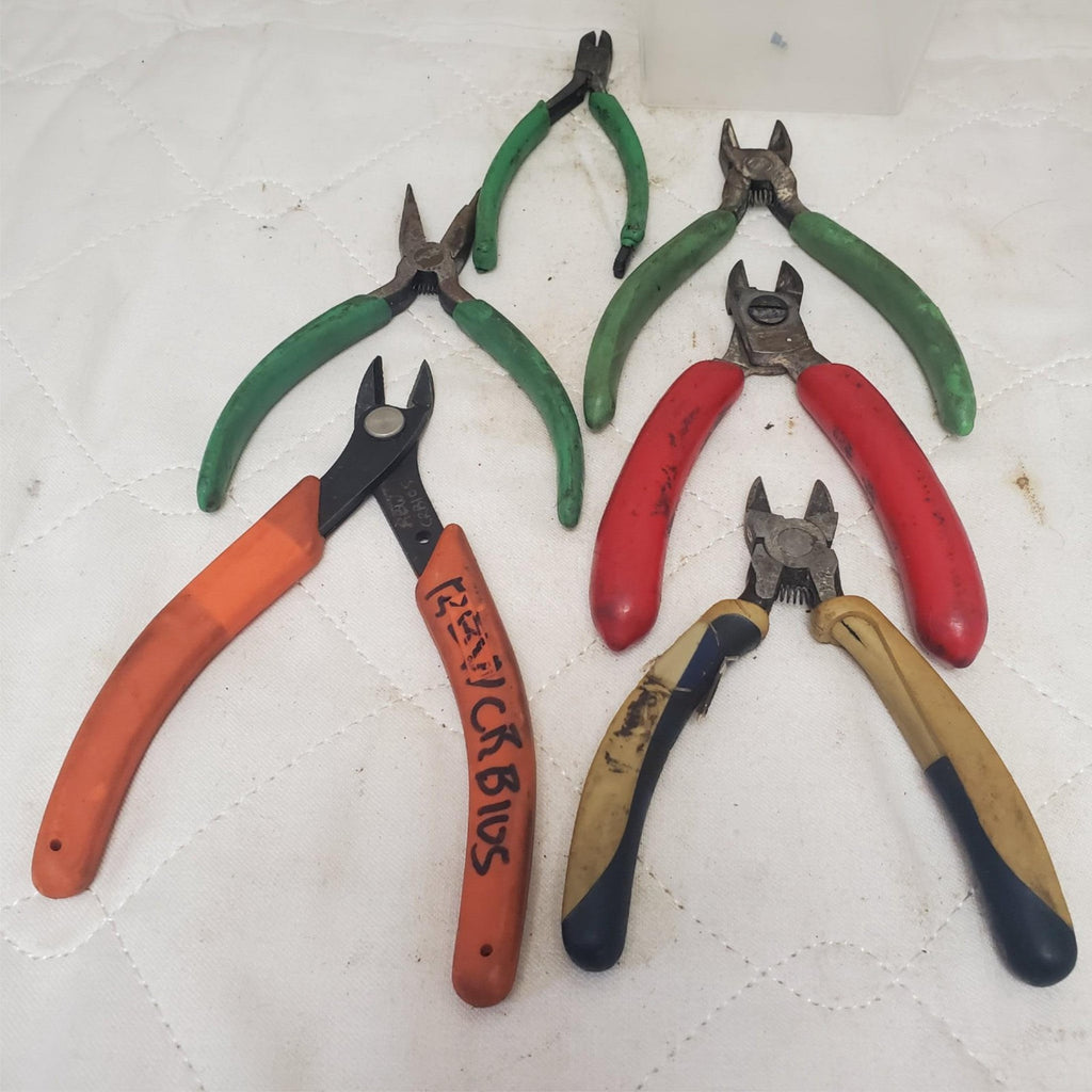 Lot of 6 Assorted Maxi-Shear Flush Wire Cutters LOT-776