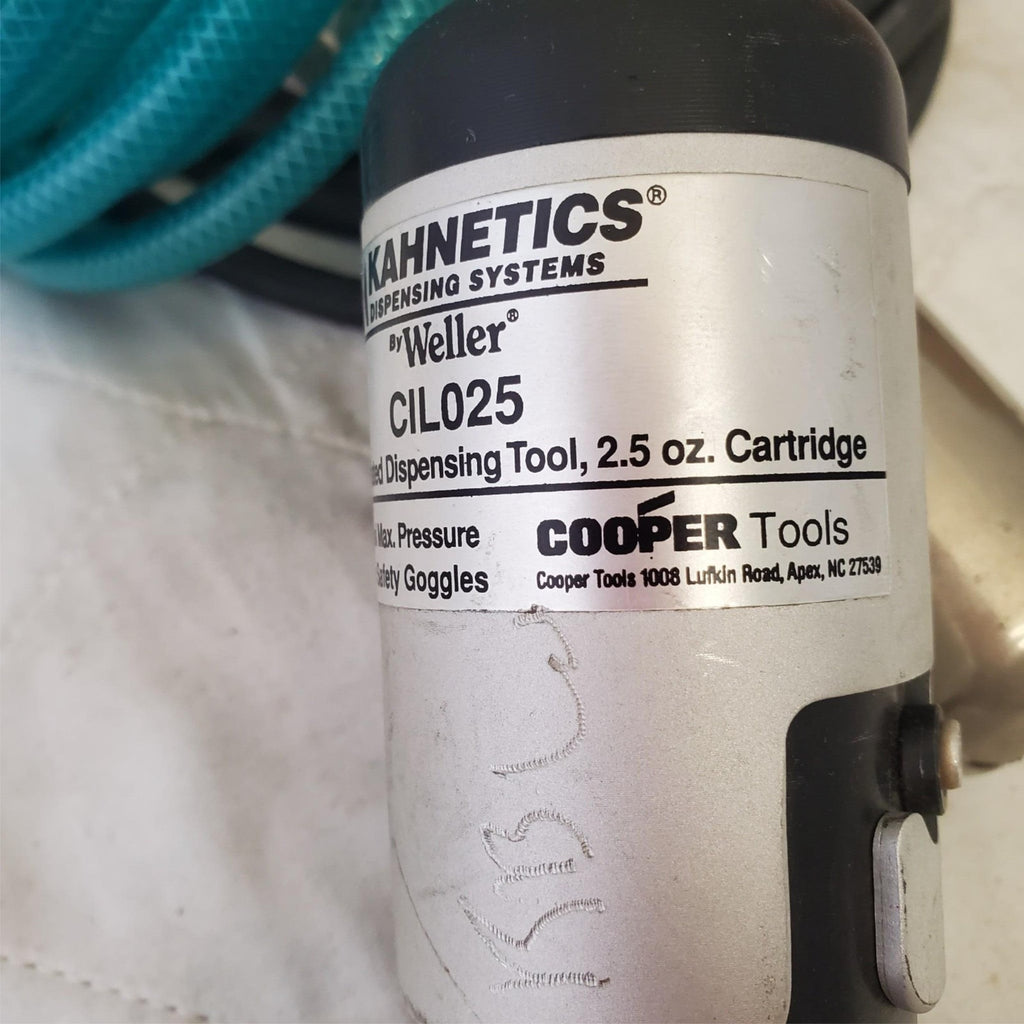 Lot of Kahnetics CIL025 Weller Dispensing Sealant Gun LOT 674