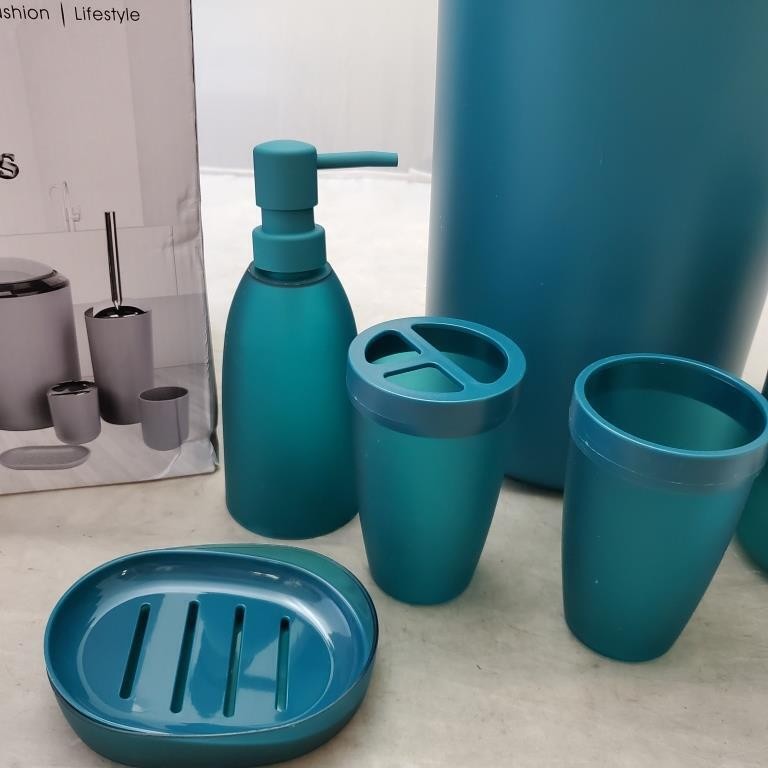 Brand New Fashion Boutique BATHroom Set Teal Sanitary Ware’s X001R0JD1F