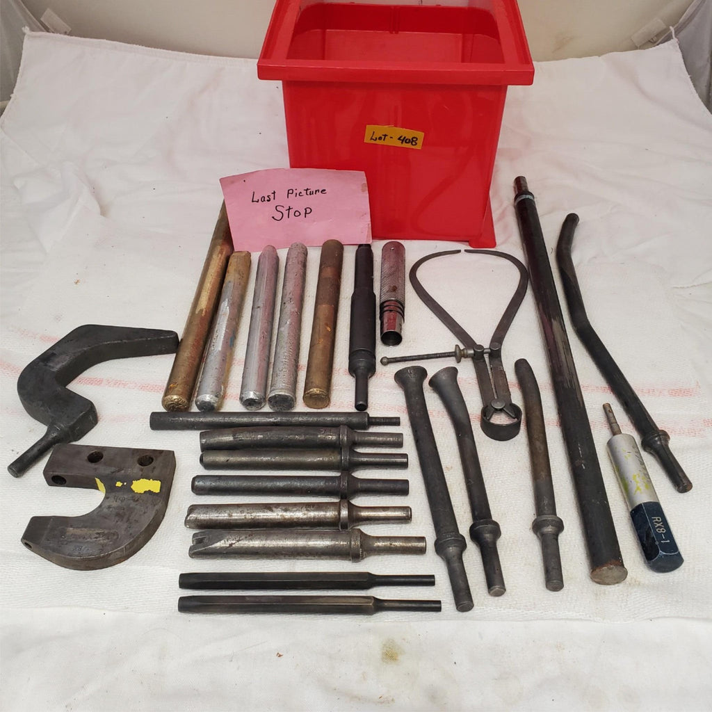 Lot- 24 Vintage Mechanic’s Tool Mixed Wrenches, Rods & More LOT-408