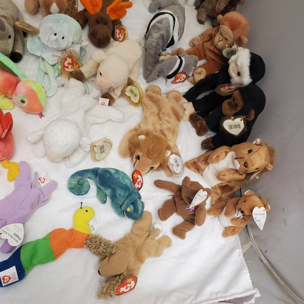 Huge Lot of Assorted TY Beanie Babies Plush Toys #2