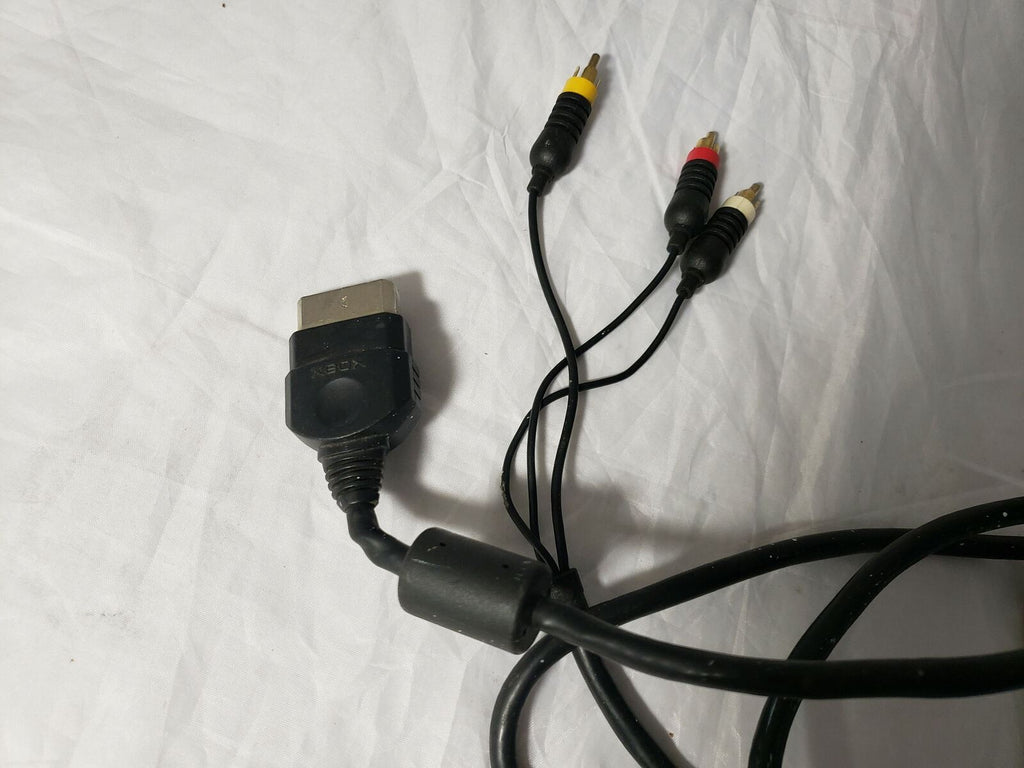 Microsoft Original Xbox Console RCA AV A/V Audio Video Composite Cable Cord