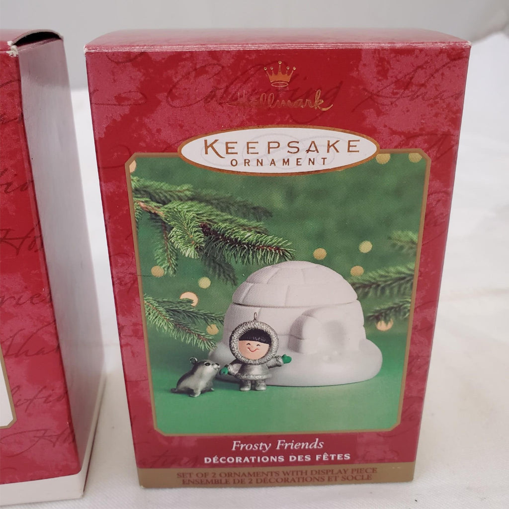 Set of 2 Hallmark Keepsake Ornament Frosty Friends #2