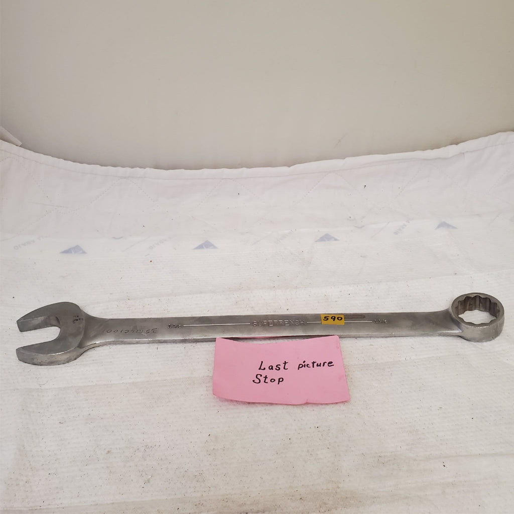 Williams Superrench #1178 1-1/2-Inch Combination Box Wrench LOT 590