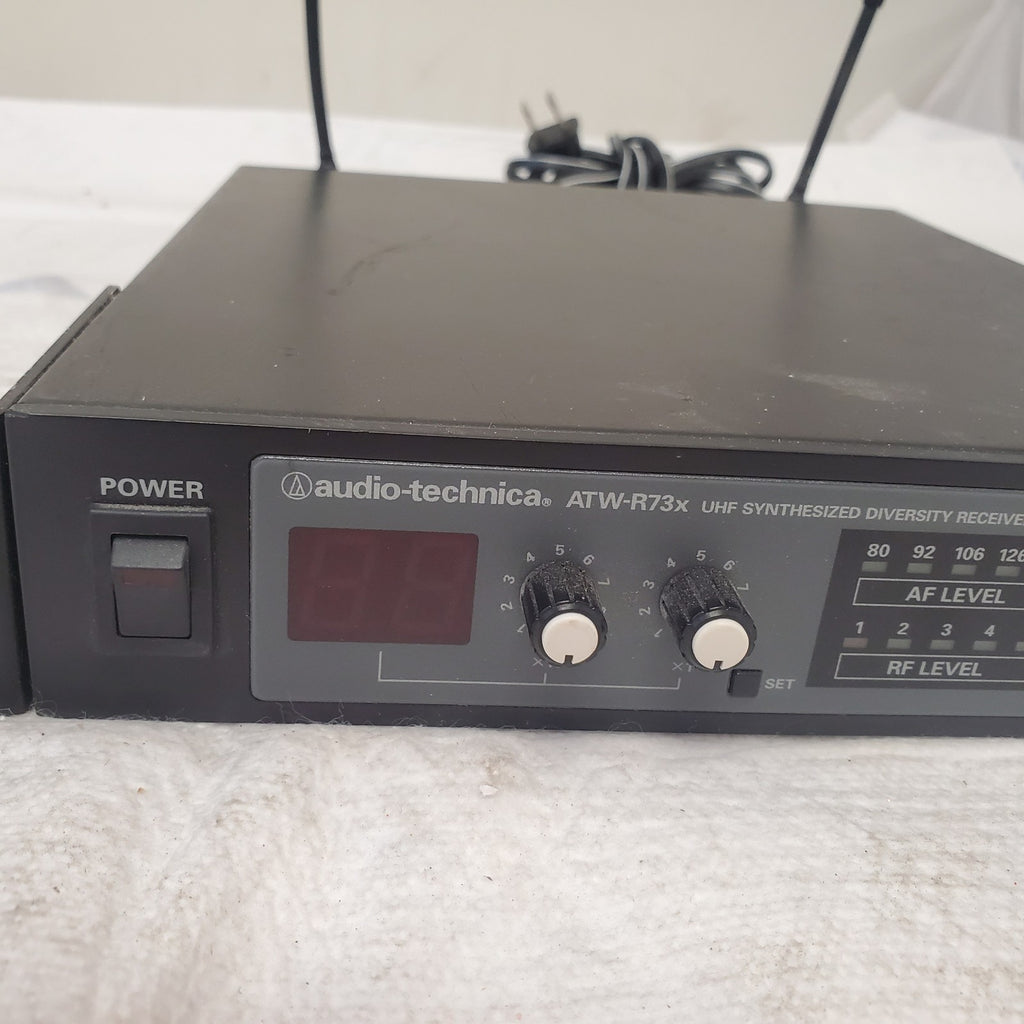 Used Audio-Technica ATW-R73x UHF Receiver 120V 60hz 9W - Rackmountable