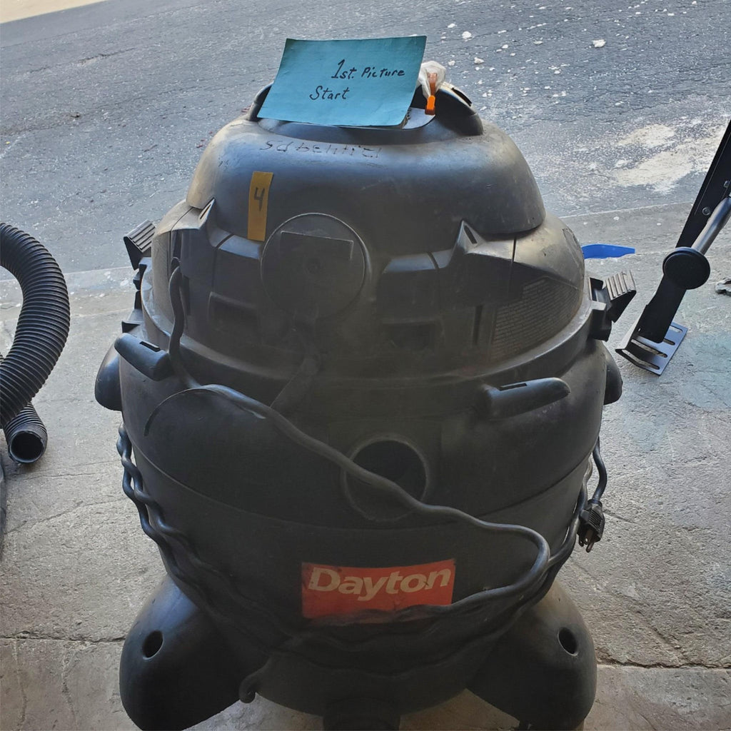 DAYTON Shop Vacuum 3VE21 Wet/Dry Vacuum Cleaner 16 gal, 120V (4)