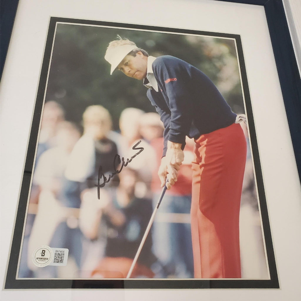 Ben Crenshaw Framed Signed Photo with Authenticity