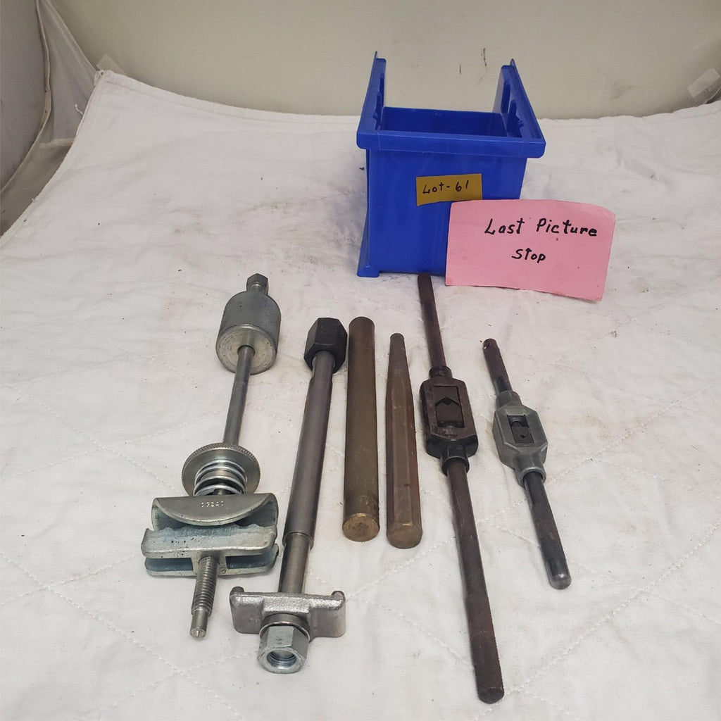 Lot of Assorted Hand Tools Tap Wrenches Slide Hammer Punch Set LOT-61