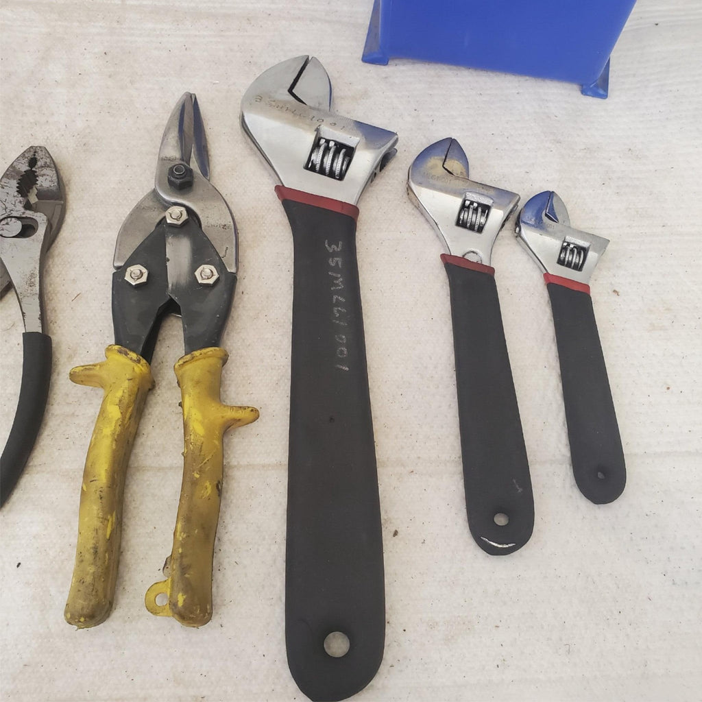 Lot of Assorted Adjustable Wrench and Pliers LOT 367