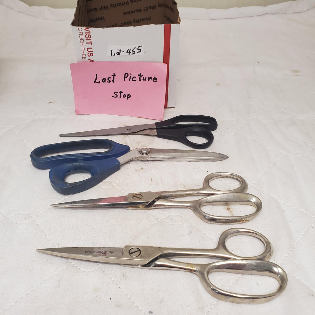 Lot of 4 Assorted Shears Scissors LOT-455