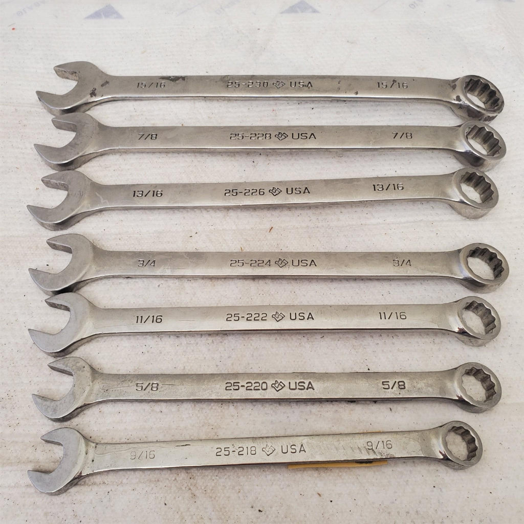 Lot of Assorted Armstrong Combination Box Wrenches LOT 594