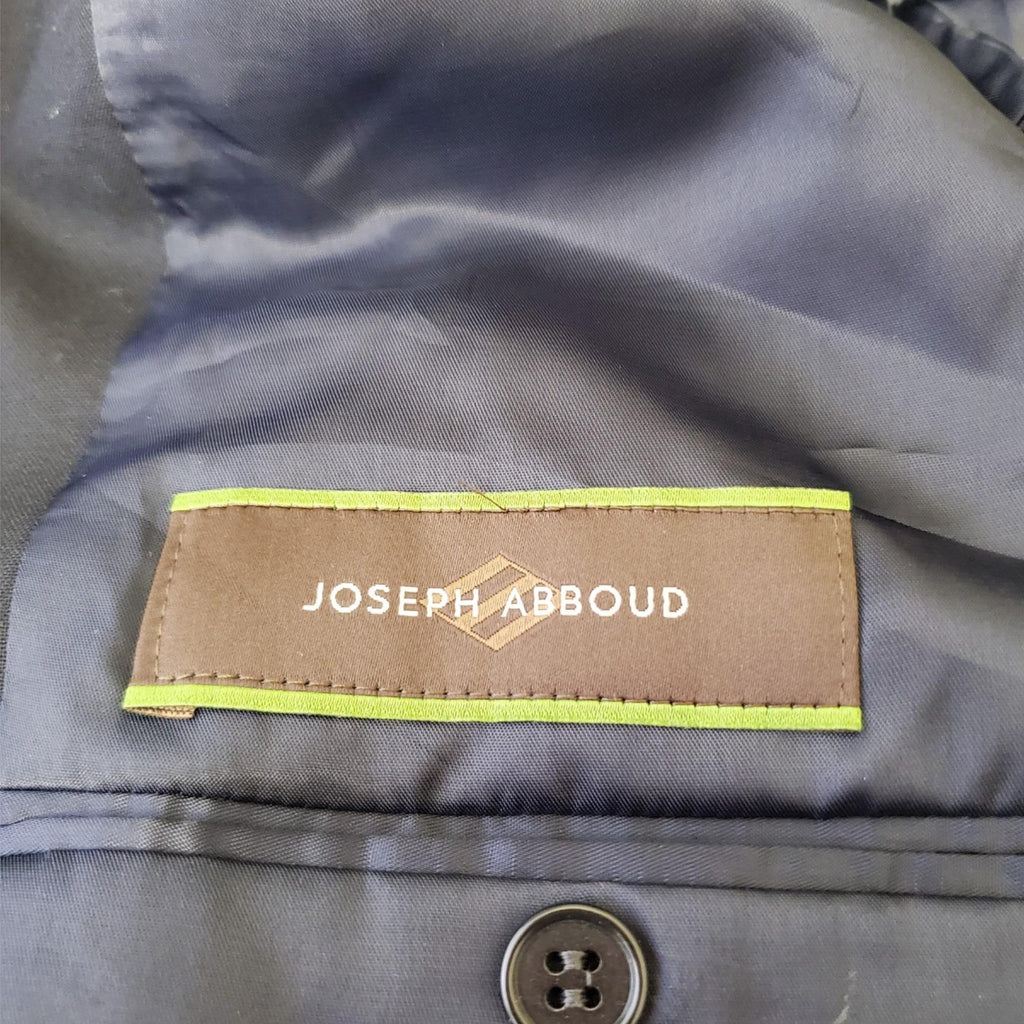 Joseph Abboud Collection Men's Navy Blue Blazer Suit Jacket Sport Coat 44R