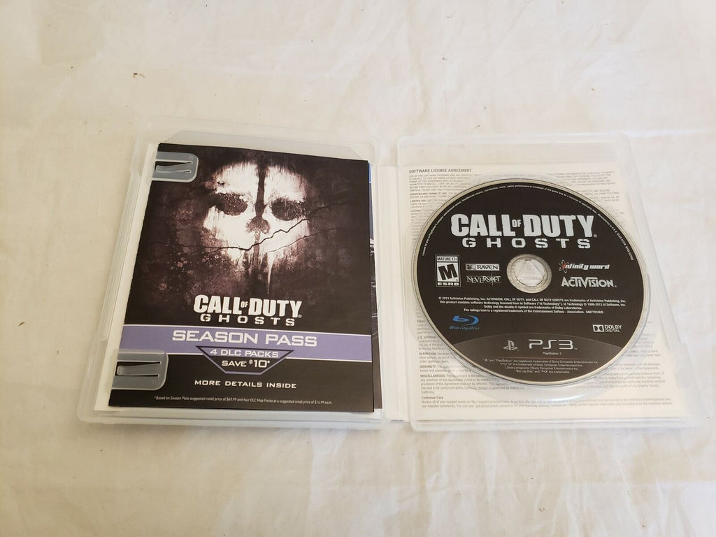 Call of Duty: Ghosts Playstation 3 PS3 Disc