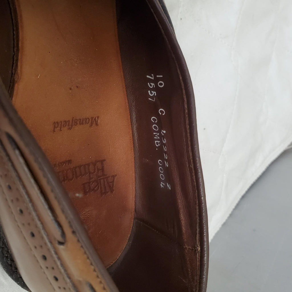 Allen Edmonds Mansfield Loafers Men's Size 10 Brown Leather Kiltie