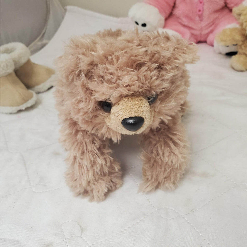 Boyds Bears Winifred  Santa Claus Robe Pink Teddy Plush Bear Stuffed Toys