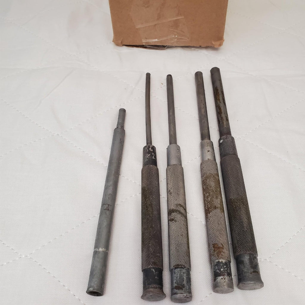 Lot of 5 Steel Drive Pin Punch LOT-710