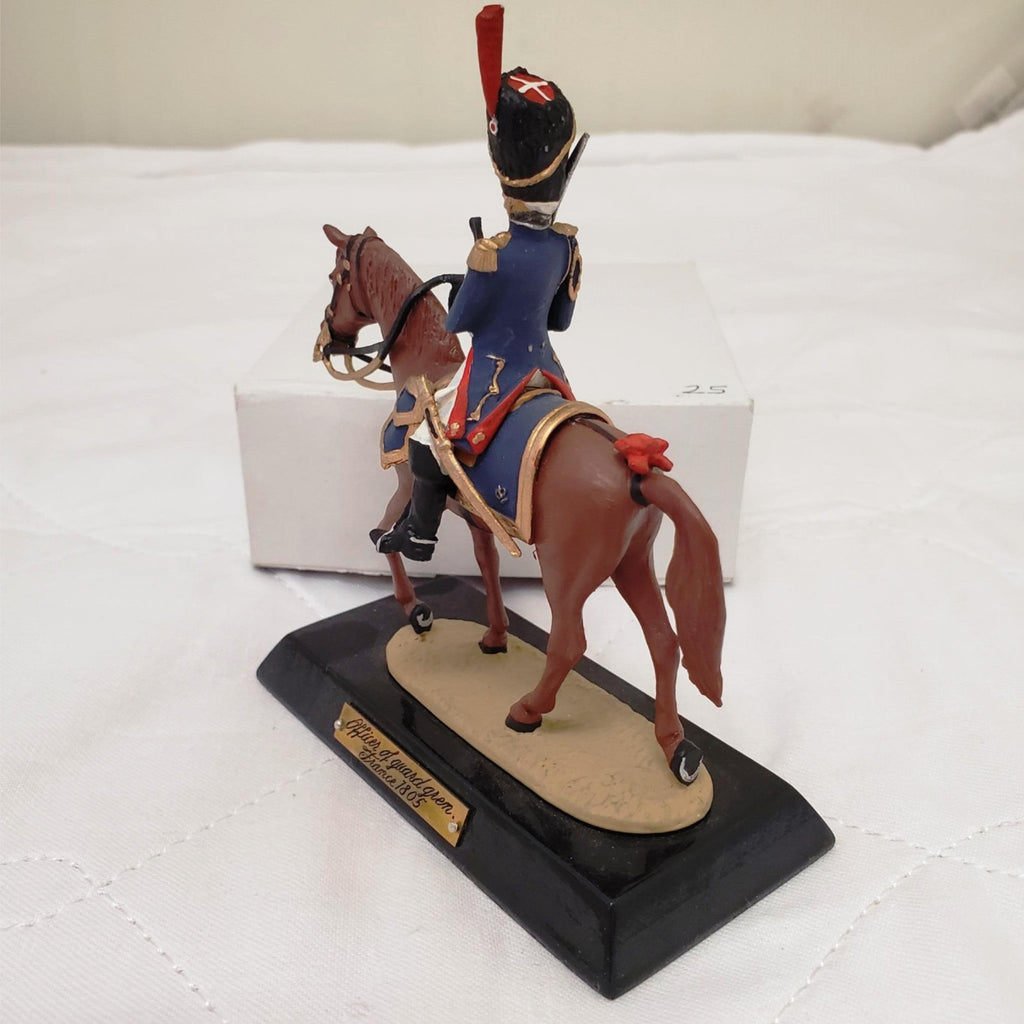 Officer of Quard Gren France 1805 Guards on Horseback Toy Soldier