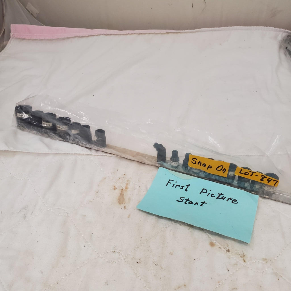 Lot of 17 Snap-on Shallow Impact Socket Set LOT-847