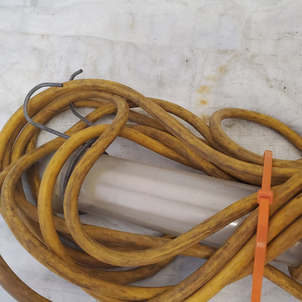 Vintage General Manufacturing Fluorescent Hand Lamp Fluorescent Light - Yellow