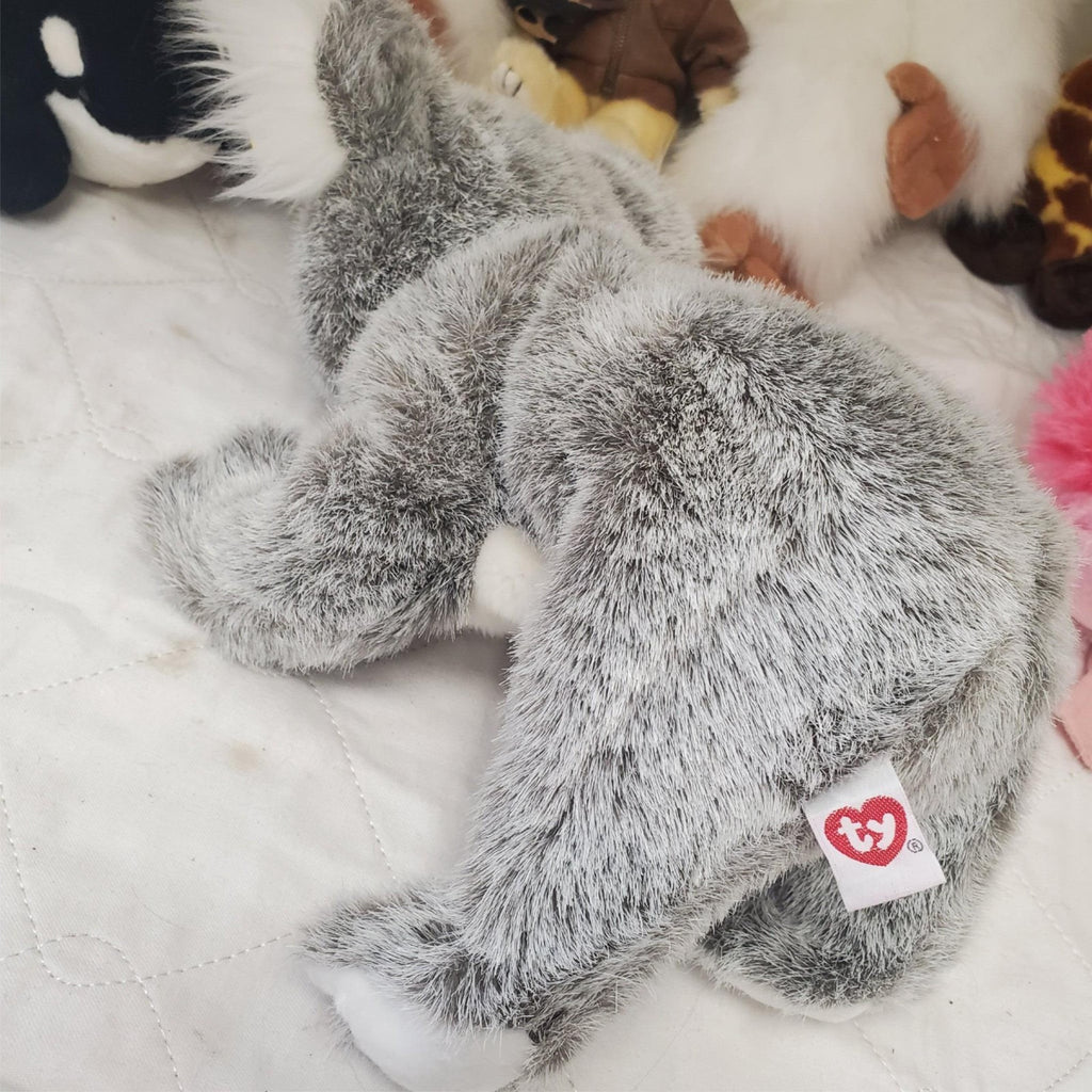Lot of 6 Ty Plush Animals Plush Stuffed Toy White Gorilla Koala Orca Giraffe