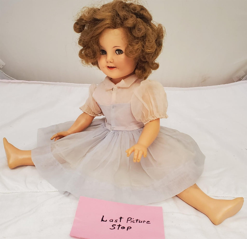 Ideal 1950s Shirley Temple Flirty Eyes Doll