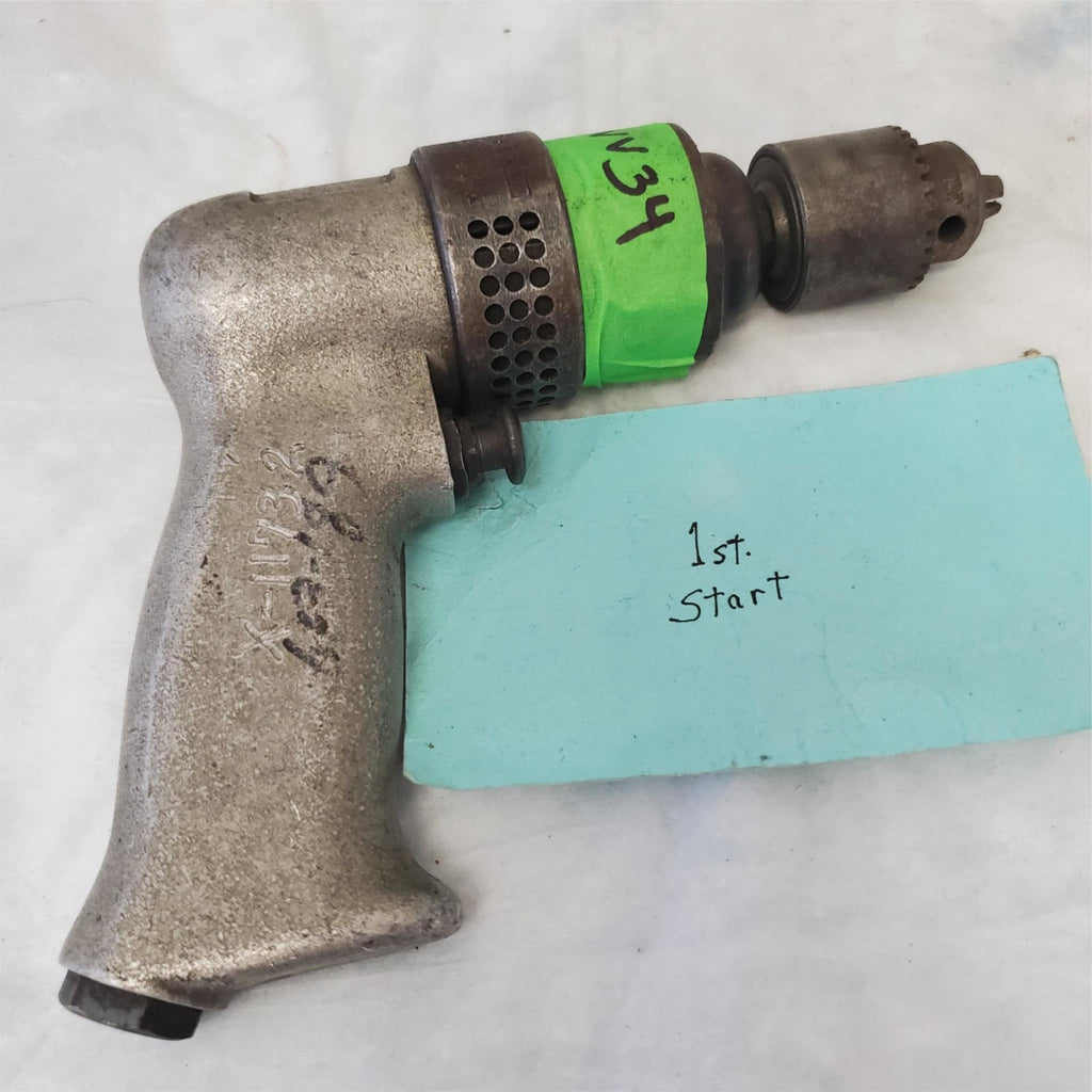Rockwell Pistol Grip Pneumatic Air Drill Air Tool VV-34