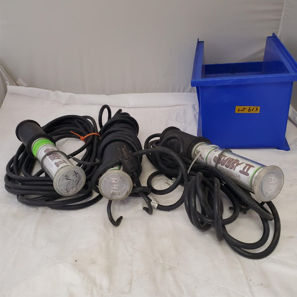 Lot of 3 Stubby II LED Handheld Work Lights LOT 613
