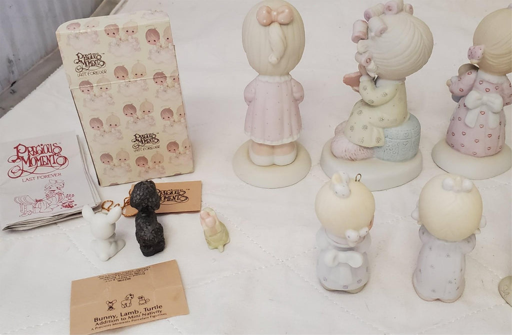 Lot of Ensco Precious Moments, Jonathan David & other Various Figurines