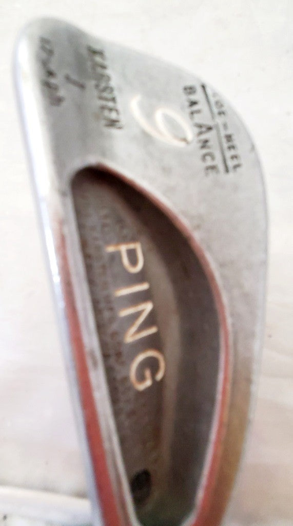 Karsten I Ping 9 Iron Golf Clubs Toe- Heel Balance Right Handed