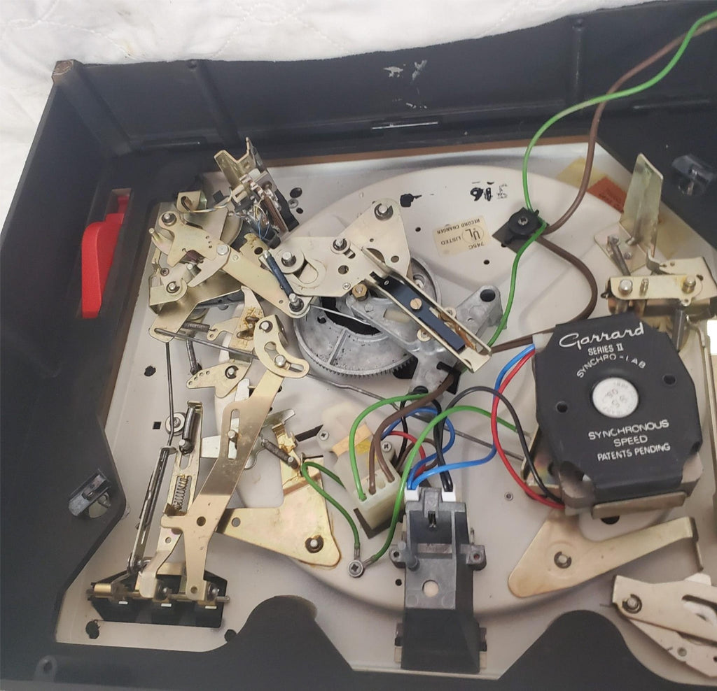 Garrard Series II Synchro-1 AB Speed Patents Pending