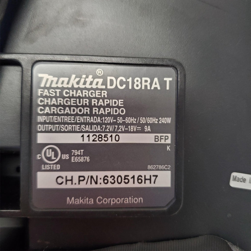 Makita DC18RA T Lithium Ion Rapid Fast Charger 240W 50-60Hz #10