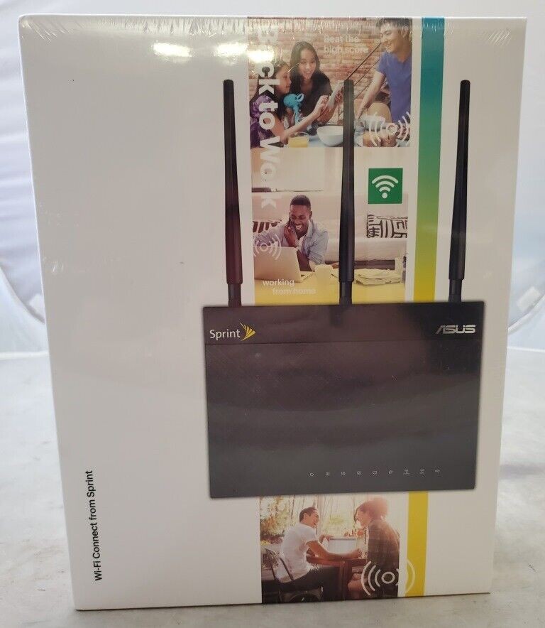 ASUS Dual Band Wi-Fi Connect From Sprint 802.11AC Router Sealed SKU: ASUSWIFICO