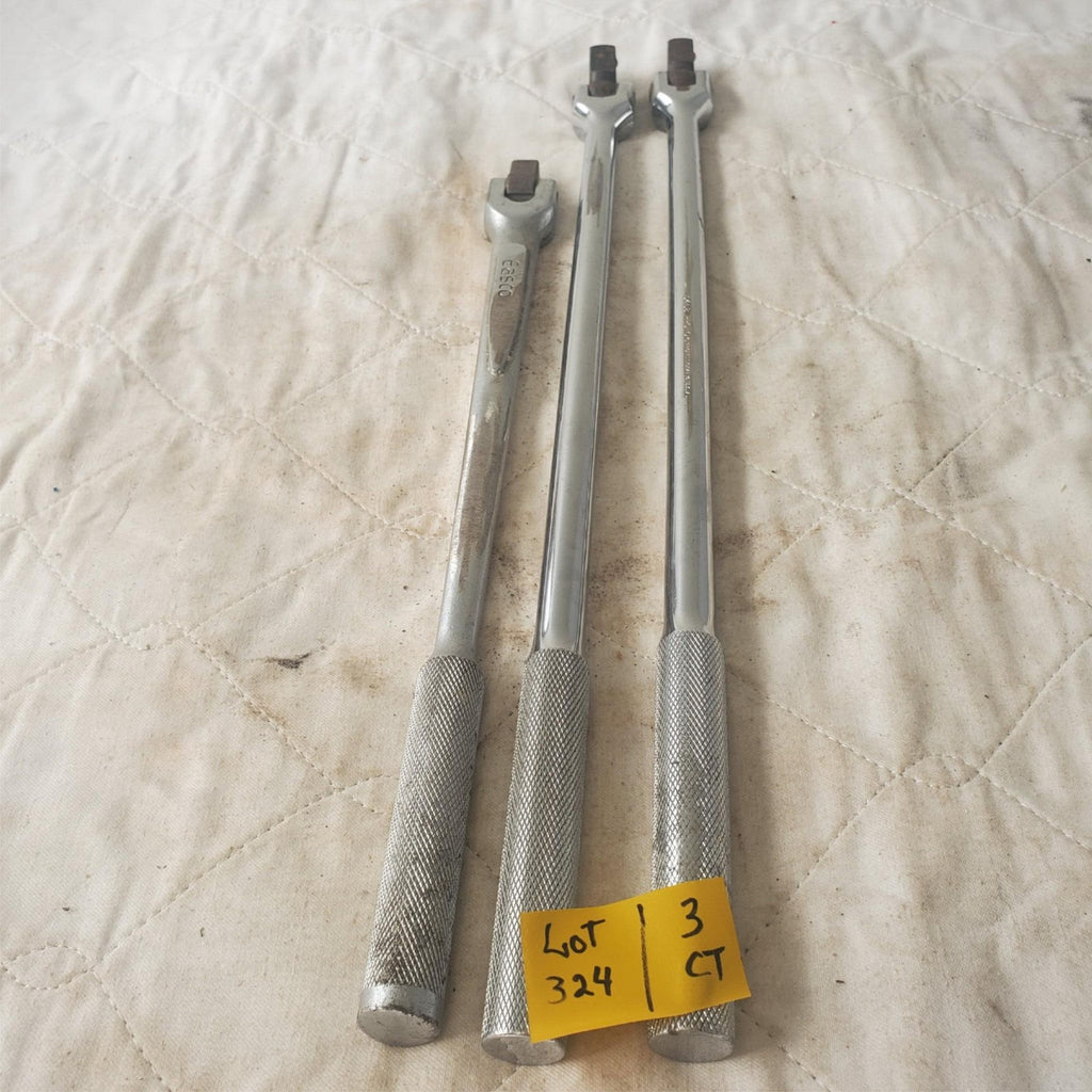 Lot of 3 Drive Flex Head Breaker Bar Extension LOT324