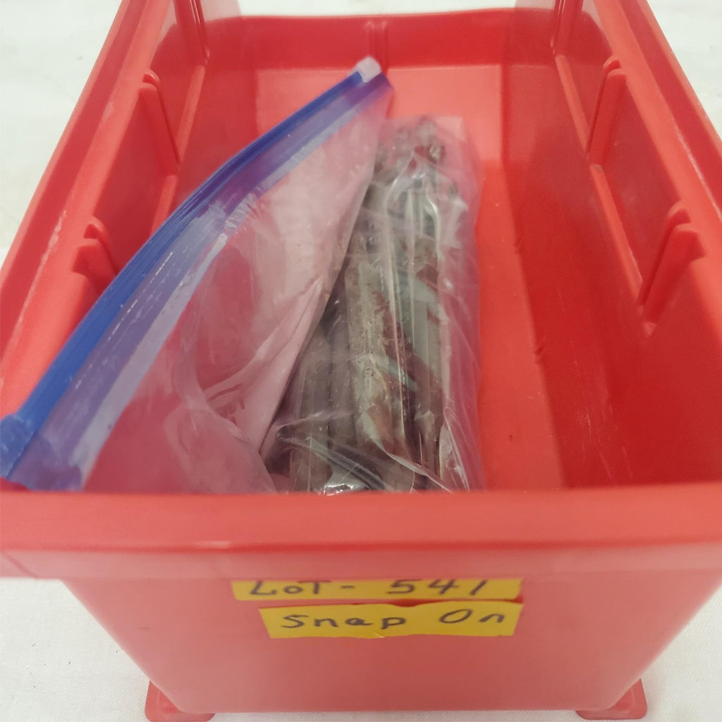Lot of 22 Snap-on Center Pin Punch, Chisel Gauge Ratchet Wrench & Sockets LOT-42
