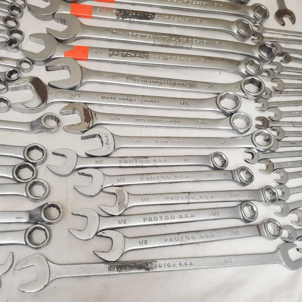 Lot of Assorted Proto Wrenches Set LOT-357