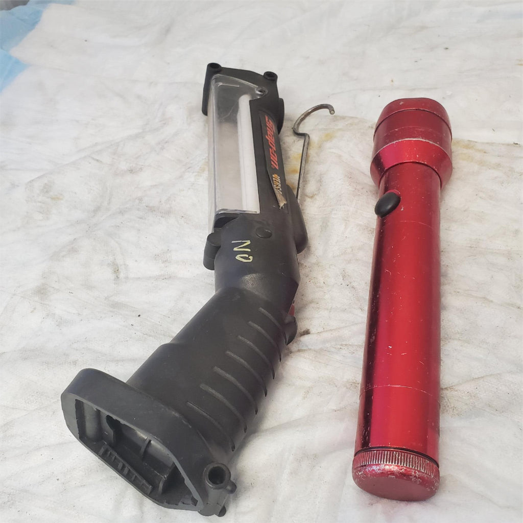 Brinkmann Legend and Snap-on Aluminum Flashlight