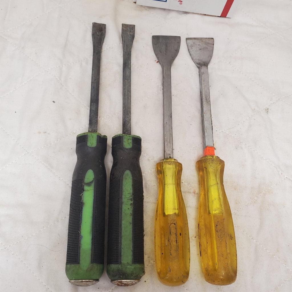 Lot of 4 Heavy Duty Gasket Scraper Set LOT-804