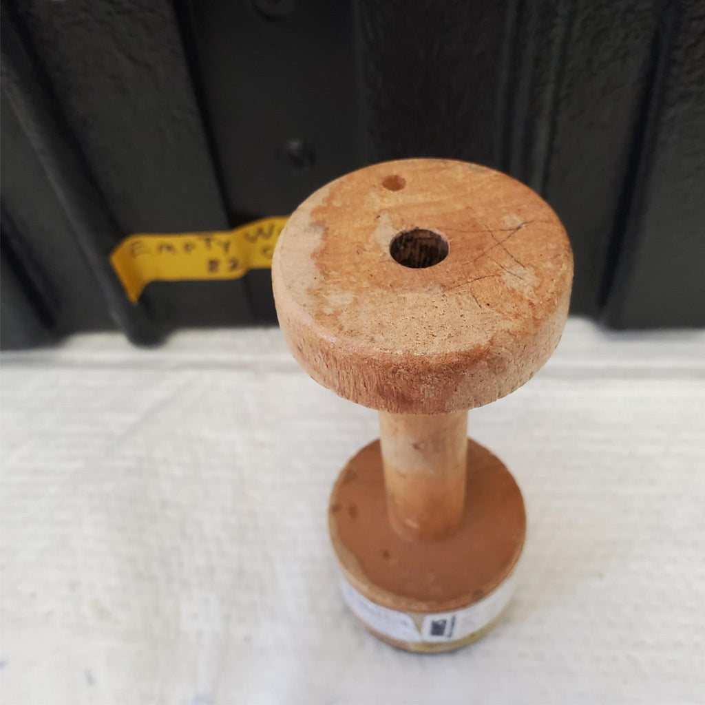 Lot of 82 Empty Wooden Spools