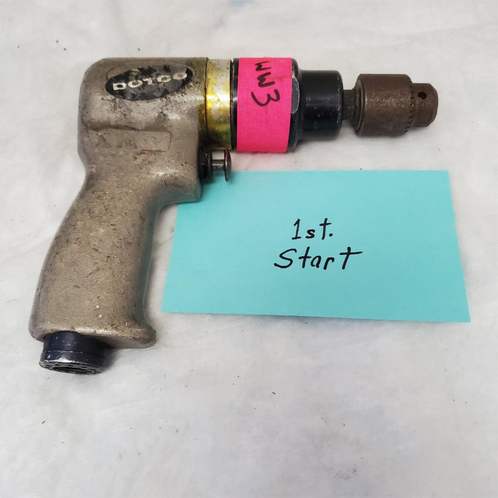 Dotco Pistol Grip Pneumatic Air Drill Air Tool WW-3