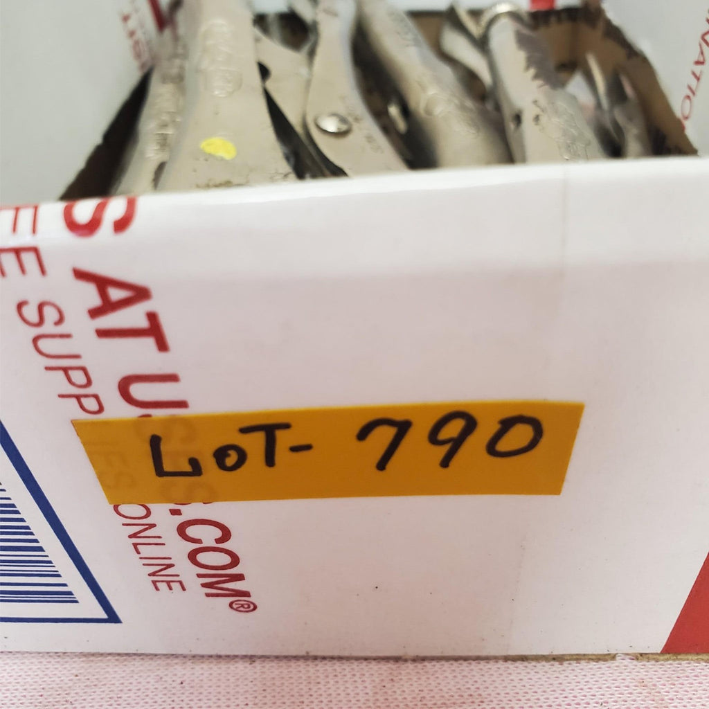 Lot of 6 Vise-Grip Locking Pliers Set LOT-787