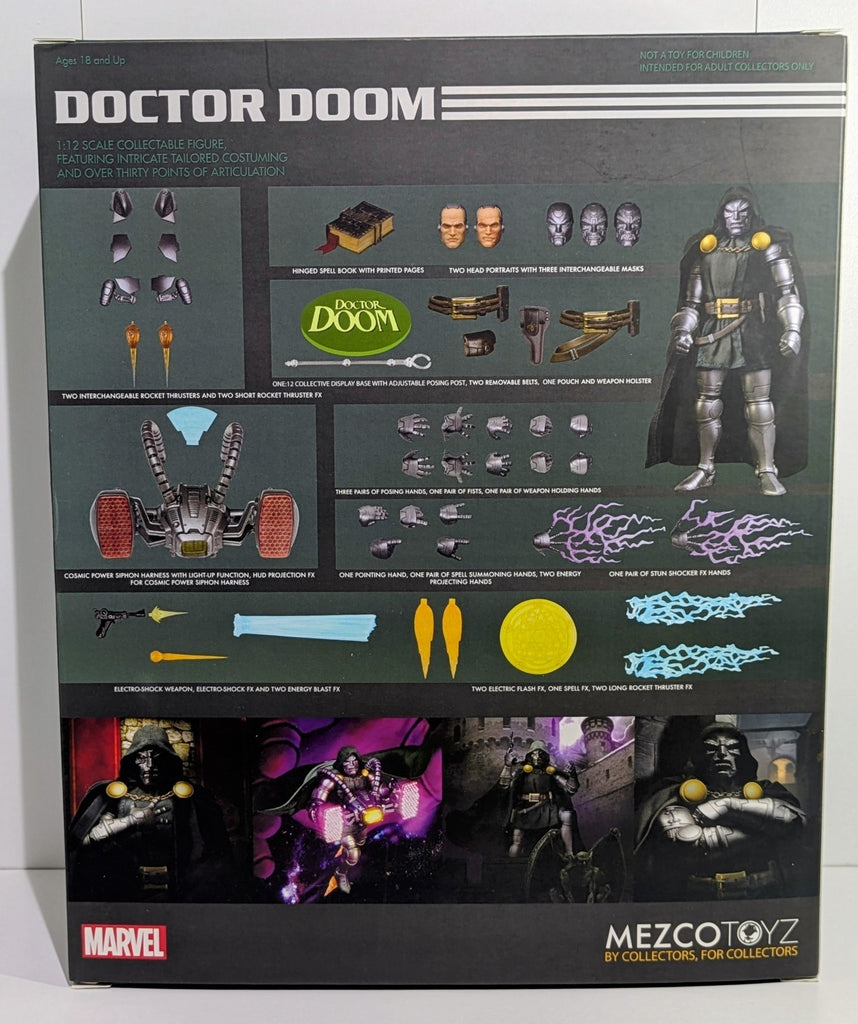 Mezco Toyz ONE:12 Collective Marvel Comics DOCTOR DOOM Action Figure