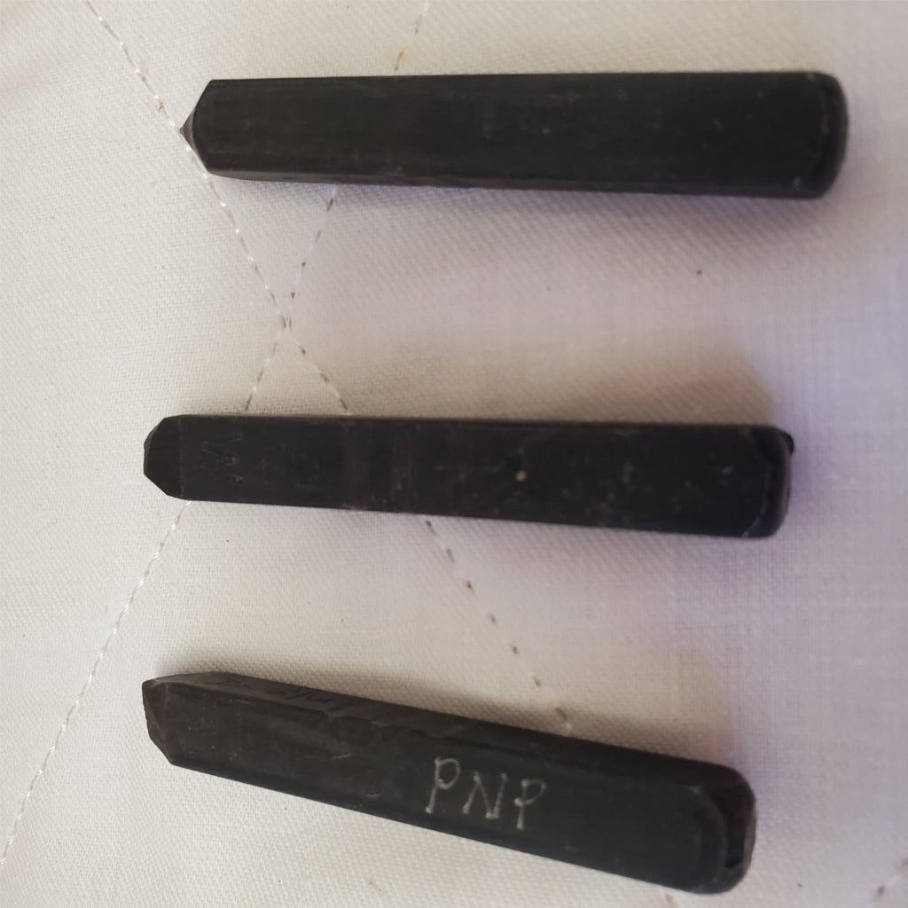 BDX Lab Test Hardened Hammer End 3/16 Letters A-Z Steel Stamps Lot 487