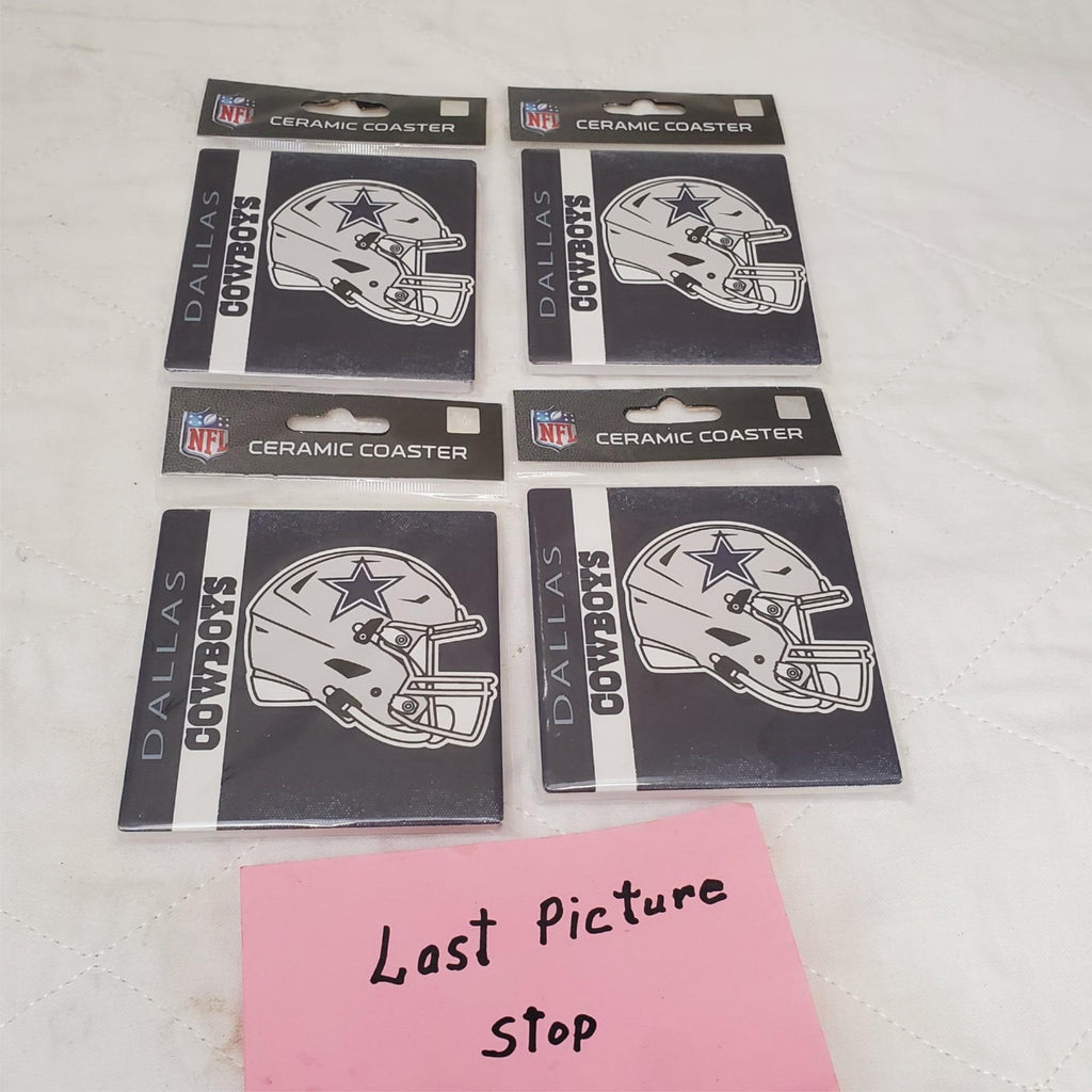 Lot of 4 MRL Sports NFL Dallas Cowboys 17588 Ceramic Coaster